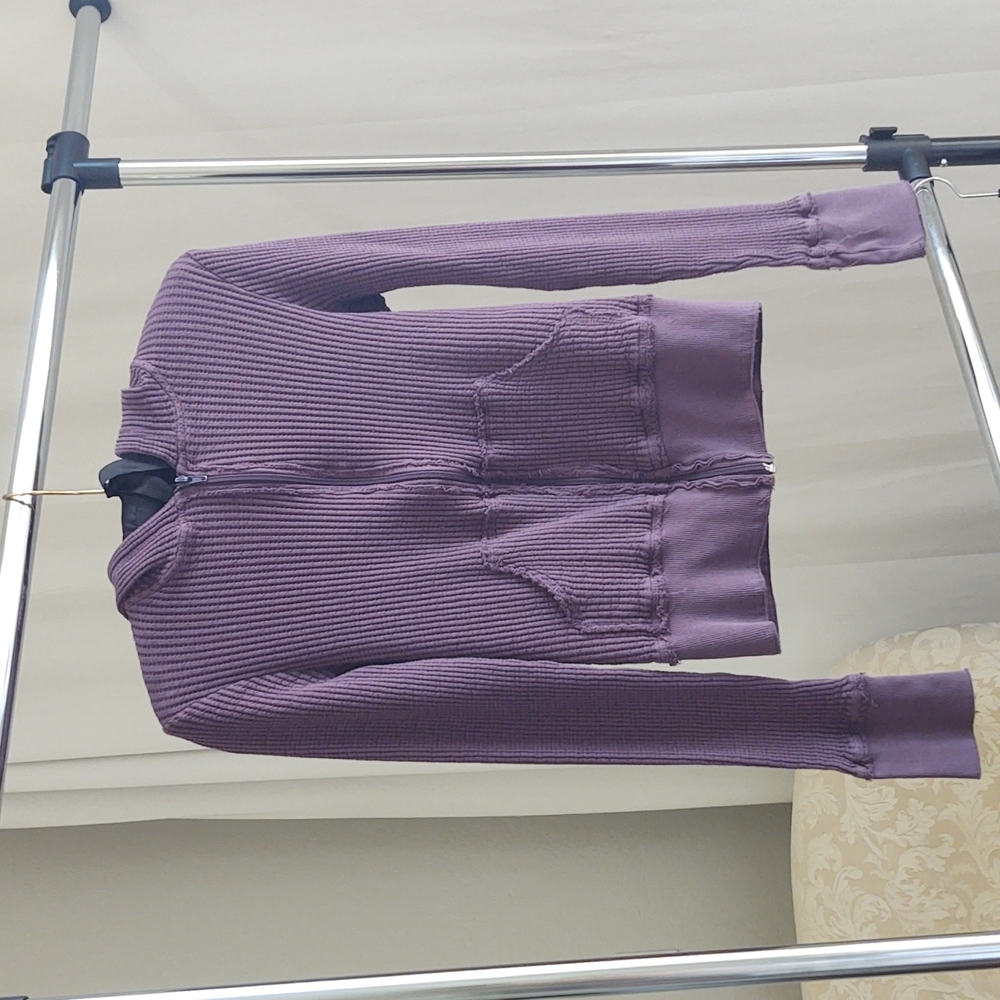 Yogi Cotton Thermal Raw Edge Jacket